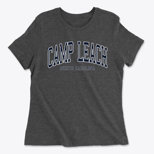 Camp Leach North Carolina Traditional Women's Cotton T-Shirt