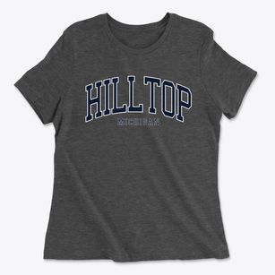 Hilltop Michigan Traditional Women's Cotton T-Shirt