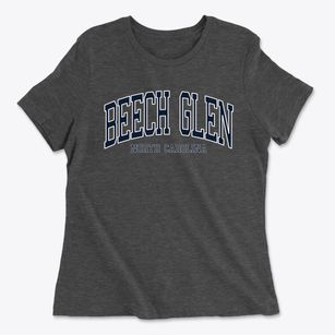 Beech Glen North Carolina Traditional Women's Cotton T-Shirt