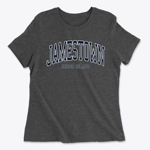 Jamestown Rhode Island Traditional Women's Cotton T-Shirt