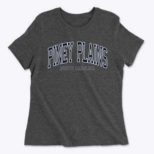 Piney Plains North Carolina Traditional Women's Cotton T-Shirt