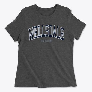 Wellsdale Oregon Traditional Women's Cotton T-Shirt