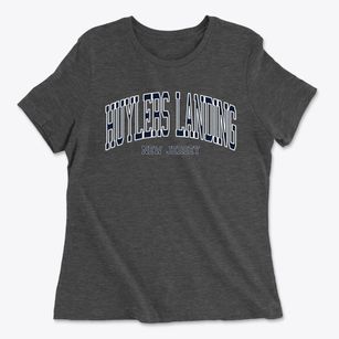 Huylers Landing New Jersey Traditional Women's Cotton T-Shirt