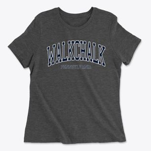 Walkchalk Pennsylvania Traditional Women's Cotton T-Shirt