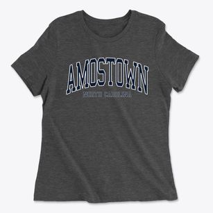 Amostown North Carolina Traditional Women's Cotton T-Shirt