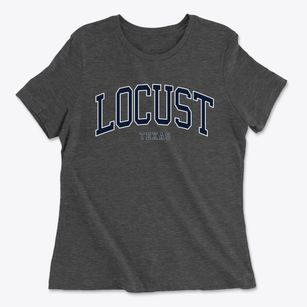 Locust Texas Traditional Women's Cotton T-Shirt
