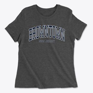 Browntown New Jersey Traditional Women's Cotton T-Shirt