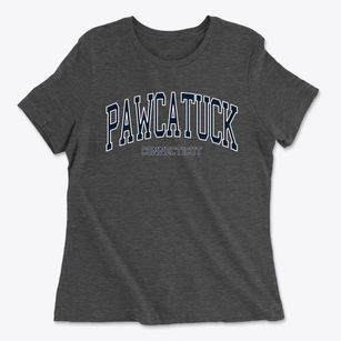 Pawcatuck Connecticut Traditional Women's Cotton T-Shirt