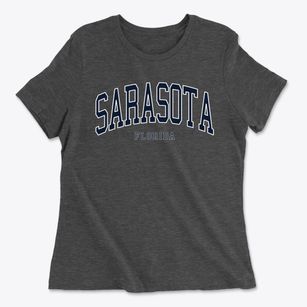 Sarasota Florida Traditional Women's Cotton T-Shirt