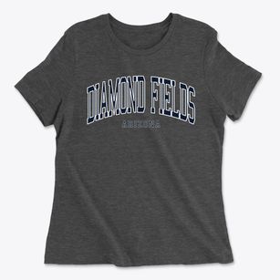 Diamond Fields Arizona Traditional Women's Cotton T-Shirt