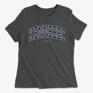 Kennebec Iowa Traditional Women's Cotton T-Shirt