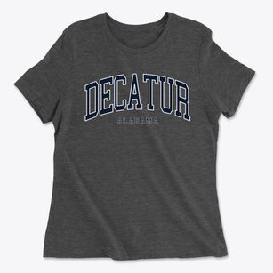 Decatur Alabama Traditional Women's Cotton T-Shirt