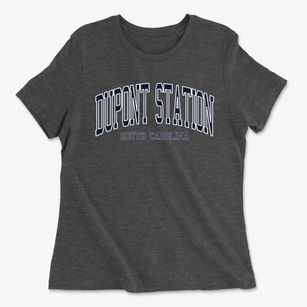 Dupont Station South Carolina Traditional Women's Cotton T-Shirt