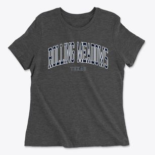 Rolling Meadows Texas Traditional Women's Cotton T-Shirt