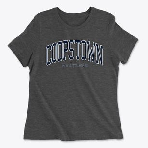 Coopstown Maryland Traditional Women's Cotton T-Shirt