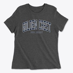 Golden Crest New Jersey Traditional Women's Cotton T-Shirt