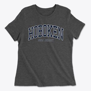 Hoboken New Jersey Traditional Women's Cotton T-Shirt