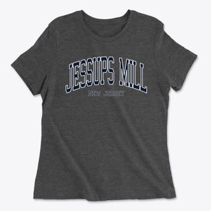 Jessups Mill New Jersey Traditional Women's Cotton T-Shirt