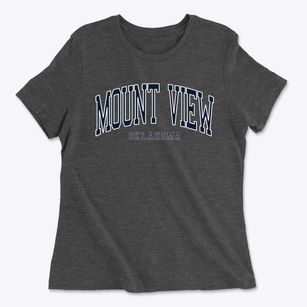 Mount View Oklahoma Traditional Women's Cotton T-Shirt