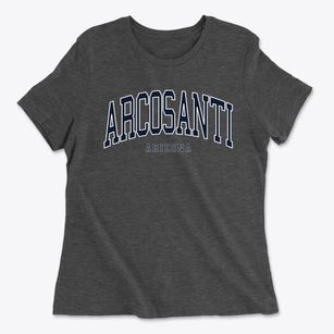 Arcosanti Arizona Traditional Women's Cotton T-Shirt