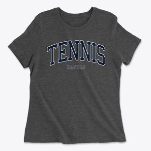 Tennis Kansas Traditional Women's Cotton T-Shirt