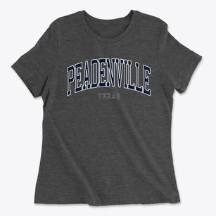 Peadenville Texas Traditional Women's Cotton T-Shirt