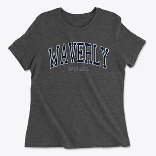 Waverly Indiana Traditional Women's Cotton T-Shirt