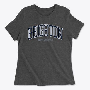 Brighton New Jersey Traditional Women's Cotton T-Shirt
