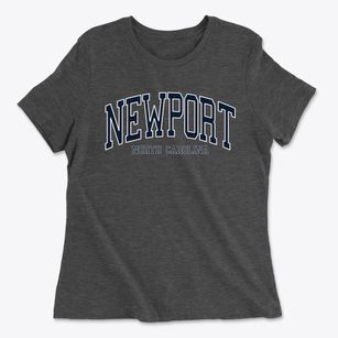 Newport North Carolina Traditional Women's Cotton T-Shirt