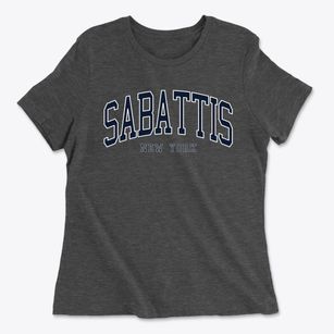 Sabattis New York Traditional Women's Cotton T-Shirt