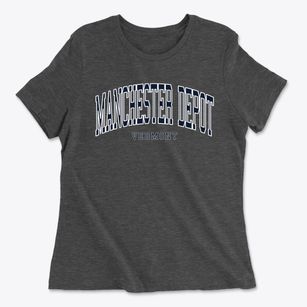 Manchester Depot Vermont Traditional Women's Cotton T-Shirt