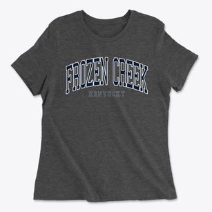 Frozen Creek Kentucky Traditional Women's Cotton T-Shirt