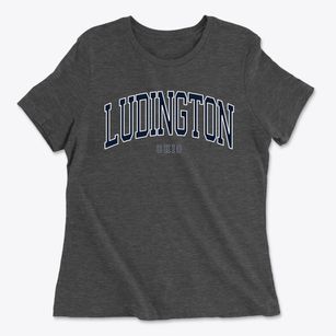 Ludington Ohio Traditional Women's Cotton T-Shirt
