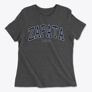 Zapata Texas Traditional Women's Cotton T-Shirt