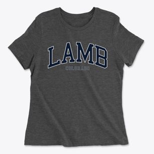Lamb Colorado Traditional Women's Cotton T-Shirt