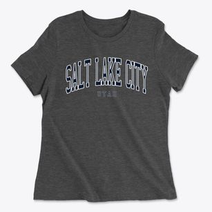 Salt Lake City Utah Traditional Women's Cotton T-Shirt