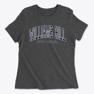 Williams Hill South Carolina Traditional Women's Cotton T-Shirt