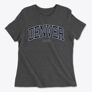 Denver Idaho Traditional Women's Cotton T-Shirt