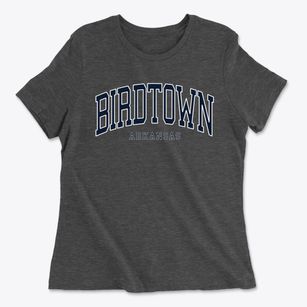 Birdtown Arkansas Traditional Women's Cotton T-Shirt