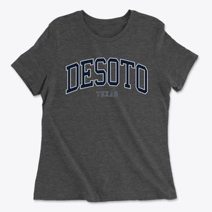 Desoto Texas Traditional Women's Cotton T-Shirt