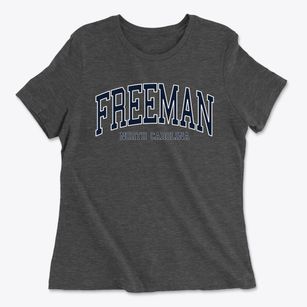 Freeman North Carolina Traditional Women's Cotton T-Shirt