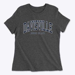 Davisville Rhode Island Traditional Women's Cotton T-Shirt