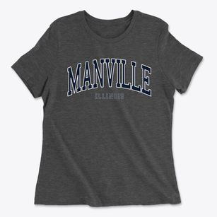 Manville Illinois Traditional Women's Cotton T-Shirt