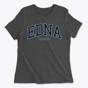 Edna Louisiana Traditional Women's Cotton T-Shirt