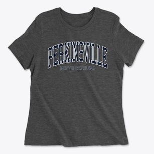 Perkinsville North Carolina Traditional Women's Cotton T-Shirt