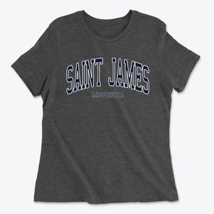 St. James Minnesota Traditional Women's Cotton T-Shirt