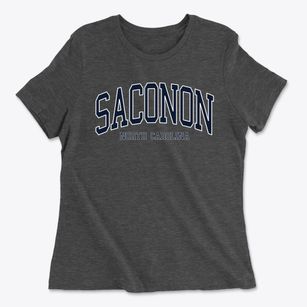 Saconon North Carolina Traditional Women's Cotton T-Shirt