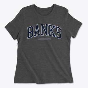 Banks Mississippi Traditional Women's Cotton T-Shirt