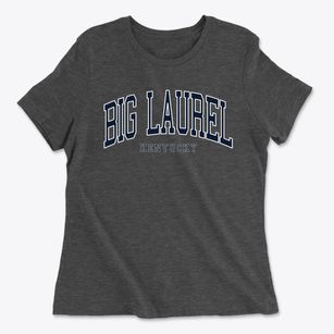 Big Laurel Kentucky Traditional Women's Cotton T-Shirt