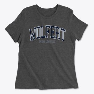 Wolfert New Jersey Traditional Women's Cotton T-Shirt